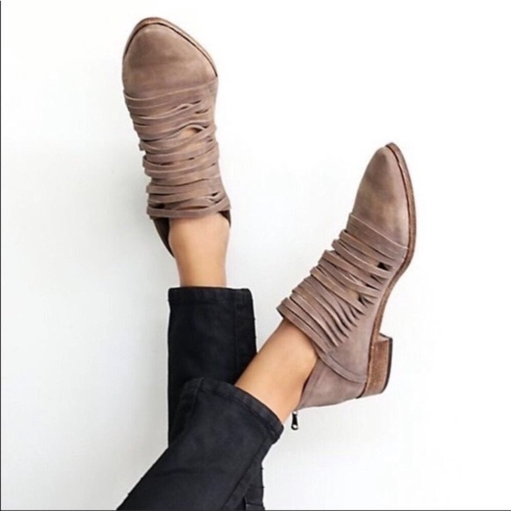 Free People Lost Valley Ankle Boots 38